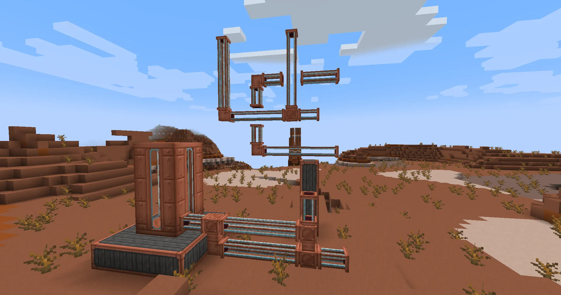 Better Create Glass Pipes, Текстуры, Minecraft