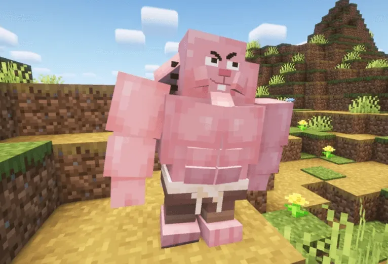 Gigachad Richard — скриншот 3 (Текстуры, Minecraft)