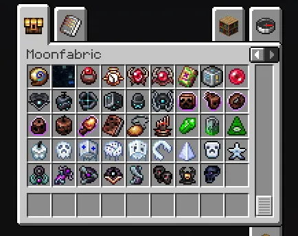 moonfabrics — скриншот 3 (Моды, Minecraft)