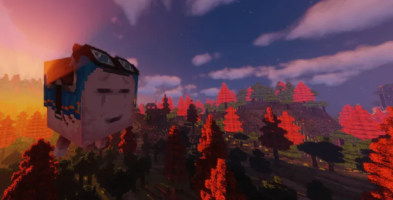 NOT SO HAPPY GHASTS: Vanilla Style — скриншот 2 (Текстуры, Minecraft)