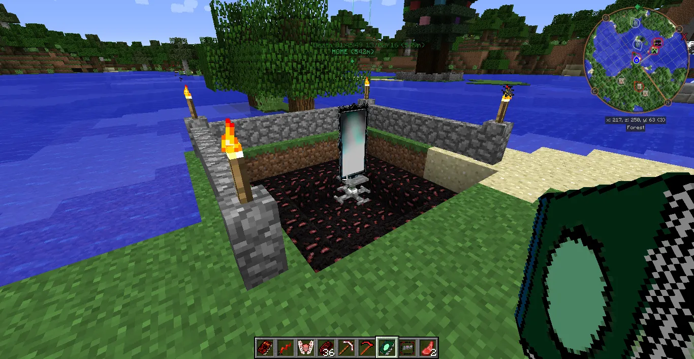 Rabbit Utilities - Flesh Sacrifice — скриншот 4 (Моды, Minecraft)
