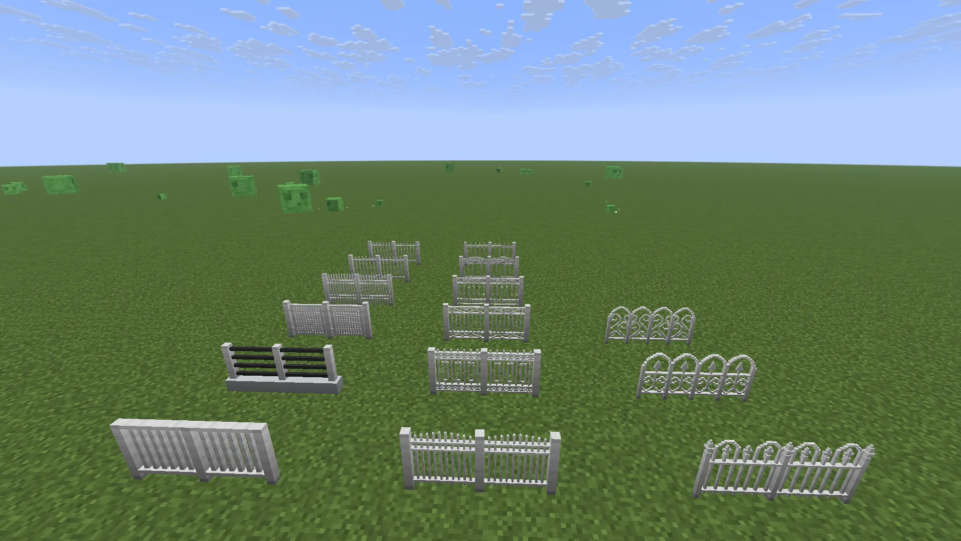 Decorative Fences — скриншот 7 (Моды, Minecraft)
