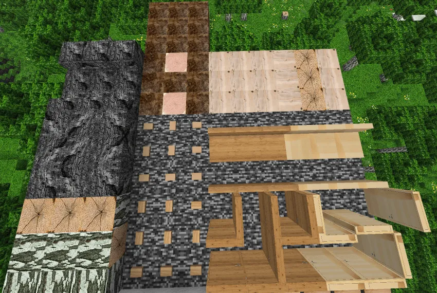 Realistic Blocks — скриншот 1 (Текстуры, Minecraft)