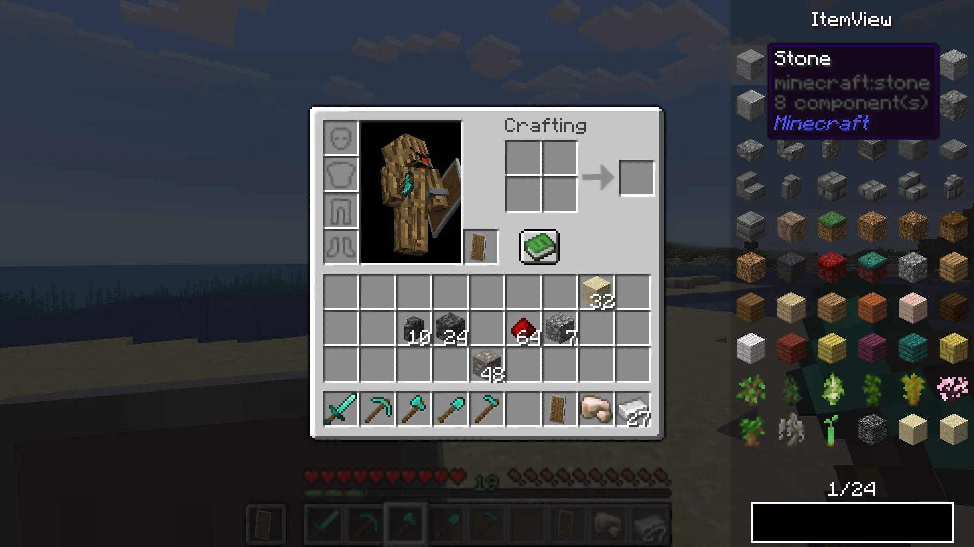 Extended ItemView (EIV) — скриншот 1 (Моды, Minecraft)