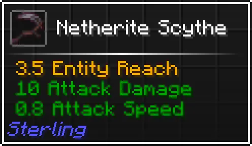 Sterling, Моды, Minecraft