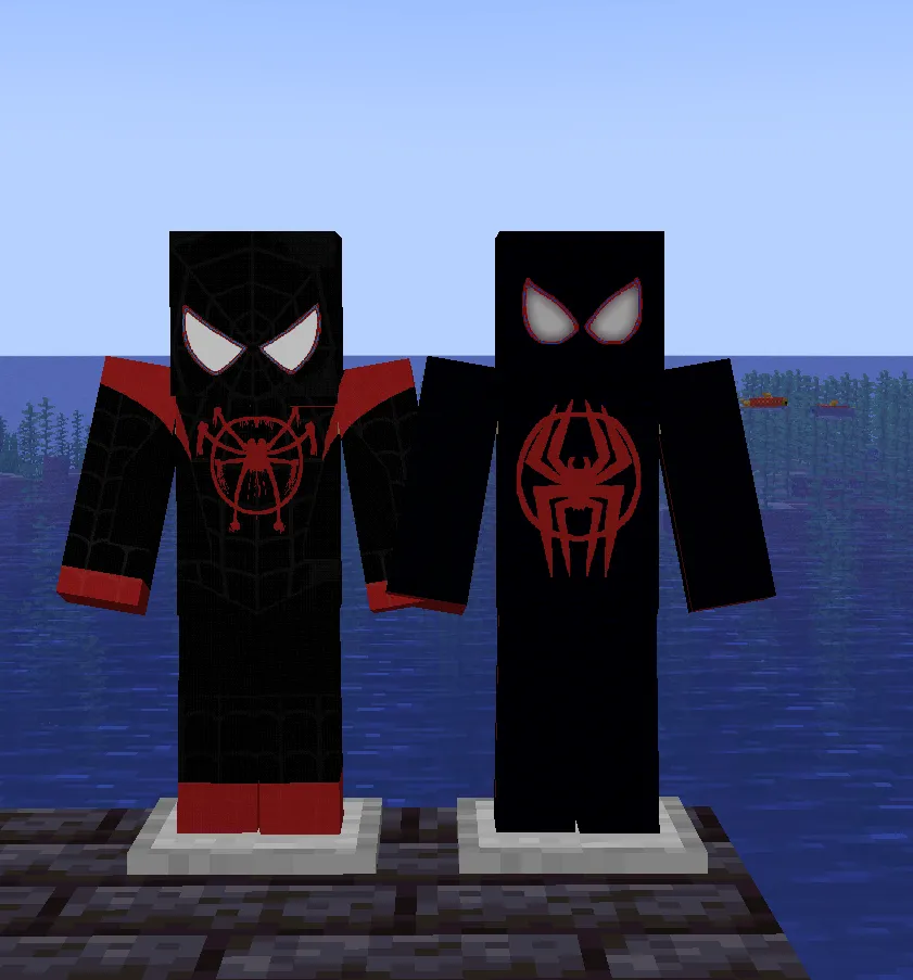 Spiderverse Shattered Dimensions — скриншот 6 (Моды, Minecraft)