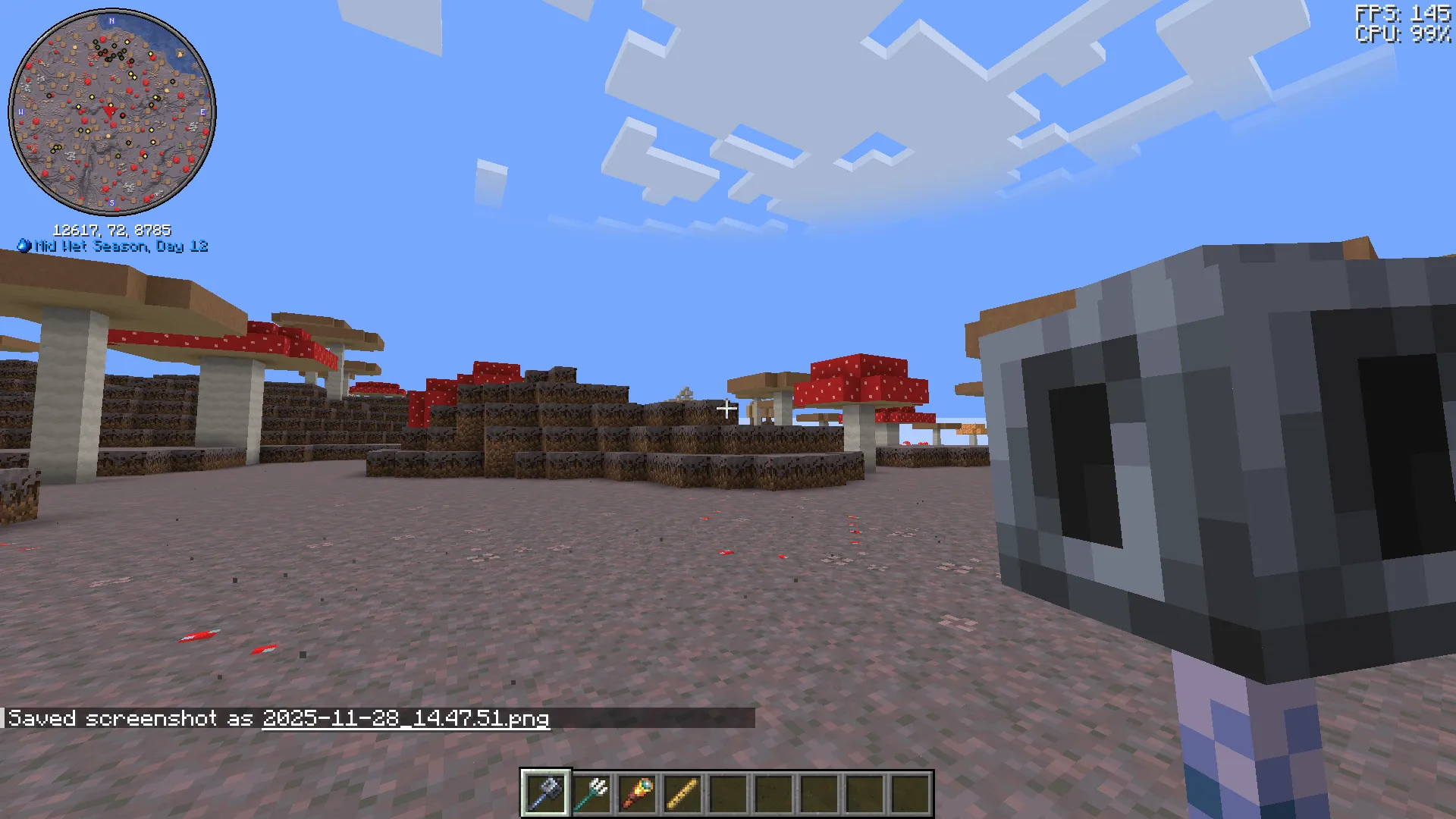 [Mace Combat Backport] Mace 3D in Hand — скриншот 3 (Текстуры, Minecraft)