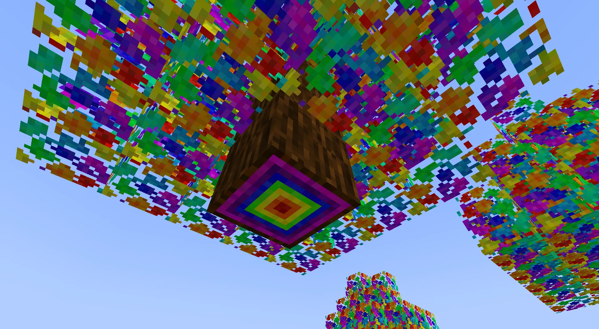 Rainbow Forest and Bleeding Forest Biomes, Моды, Minecraft