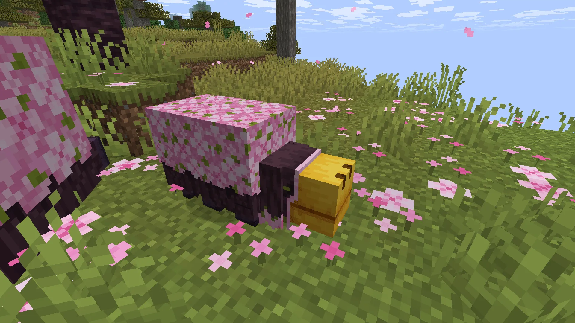 Cherry Grove Sniffer — скриншот 6 (Текстуры, Minecraft)