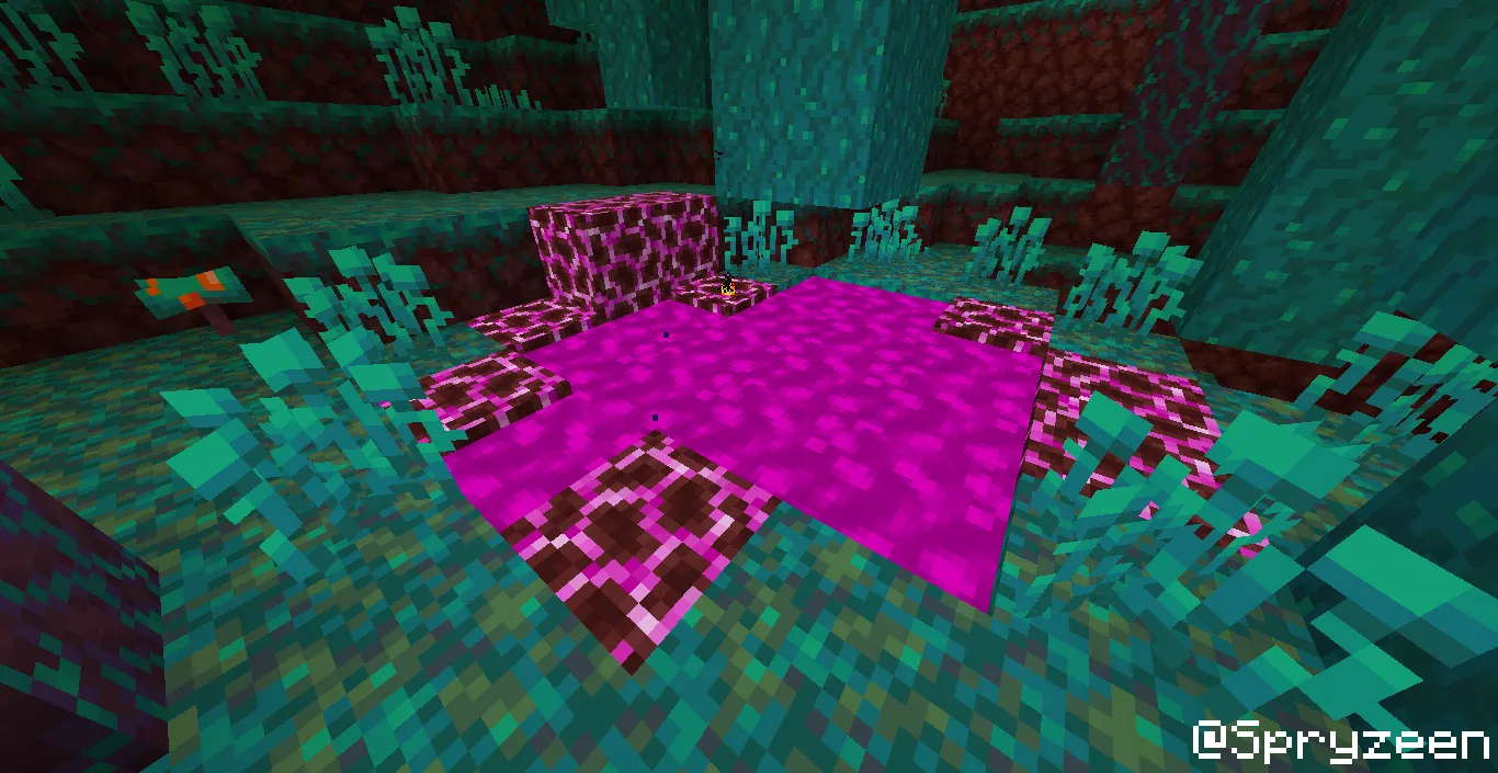 Spryzeen's Colorful lava "magma" ADDON — скриншот 3 (Текстуры, Minecraft)