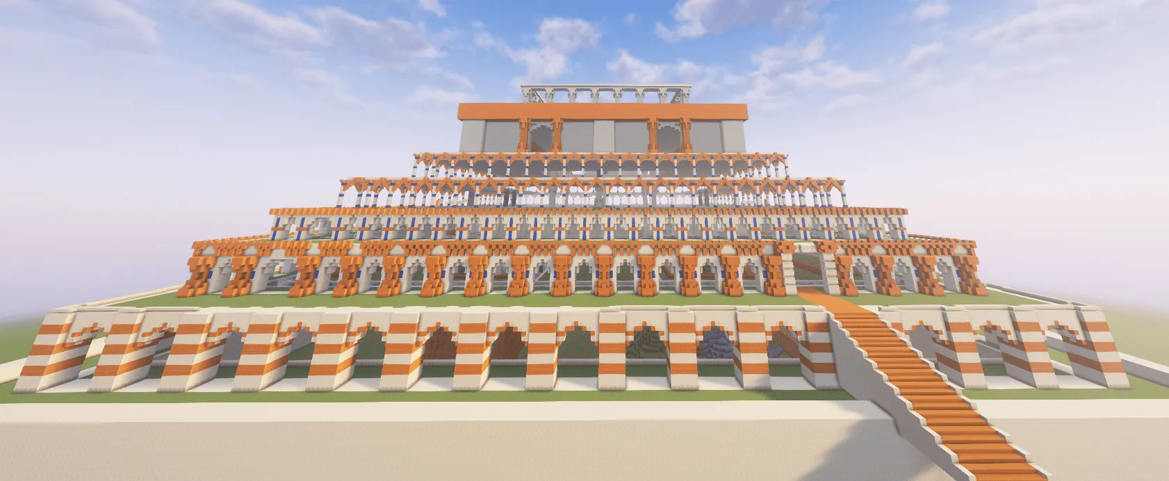 Hanging Gardens of Babylon — скриншот 5 (Карты, Minecraft)