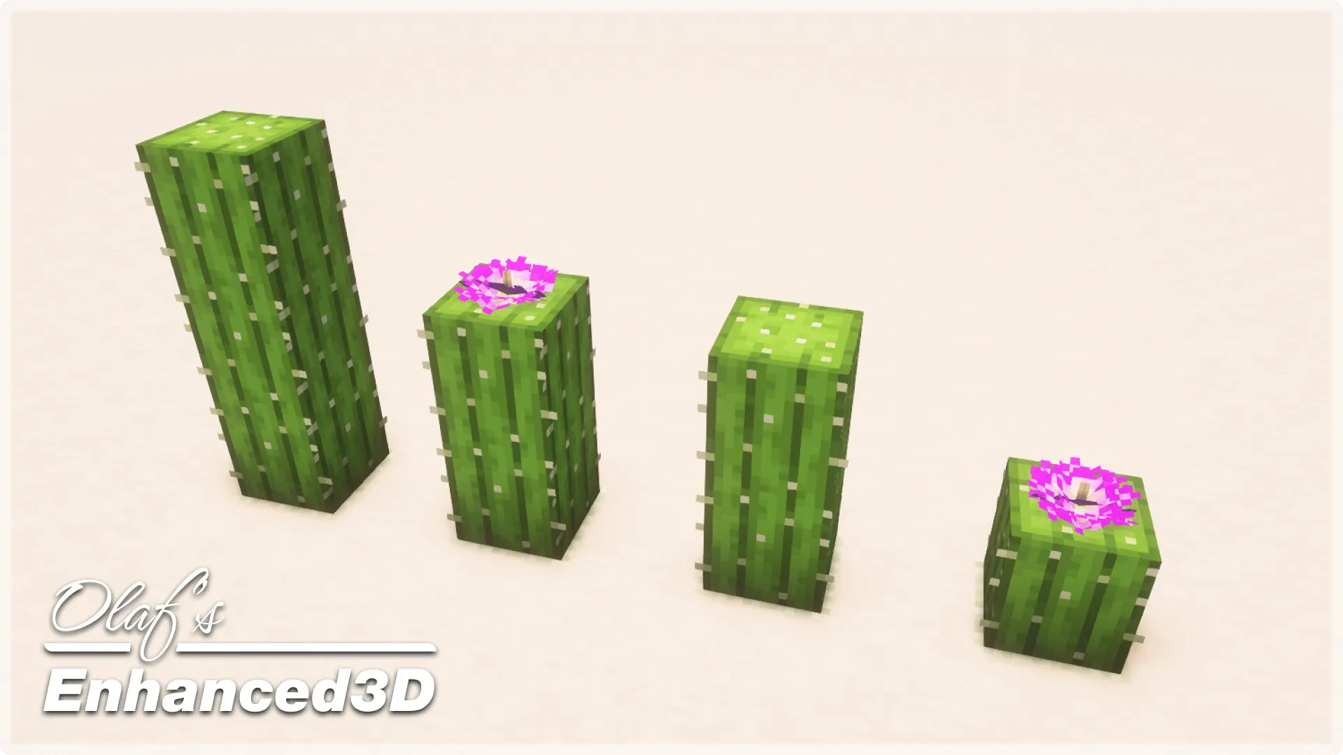 Olaf's Enhanced 3D — скриншот 9 (Текстуры, Minecraft)