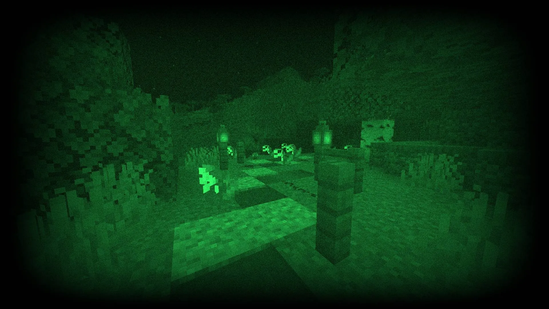 Night Vision Shader, Шейдеры, Minecraft
