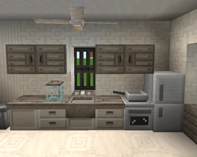 Ashy Gray Acacia, Текстуры, Minecraft