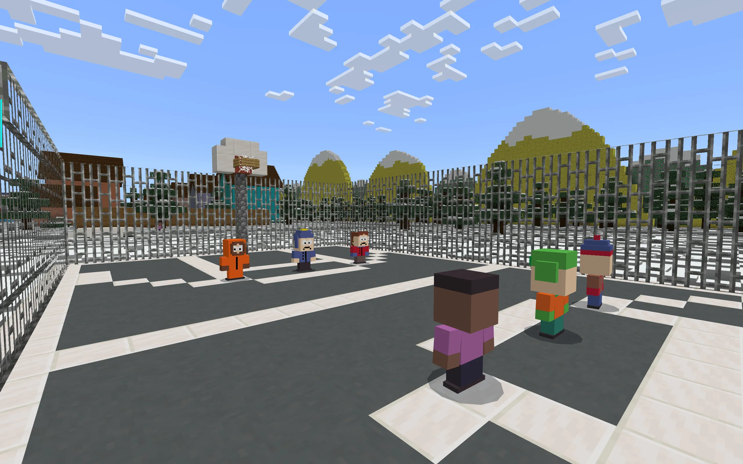 South Park — скриншот 11 (Аддоны, Minecraft)