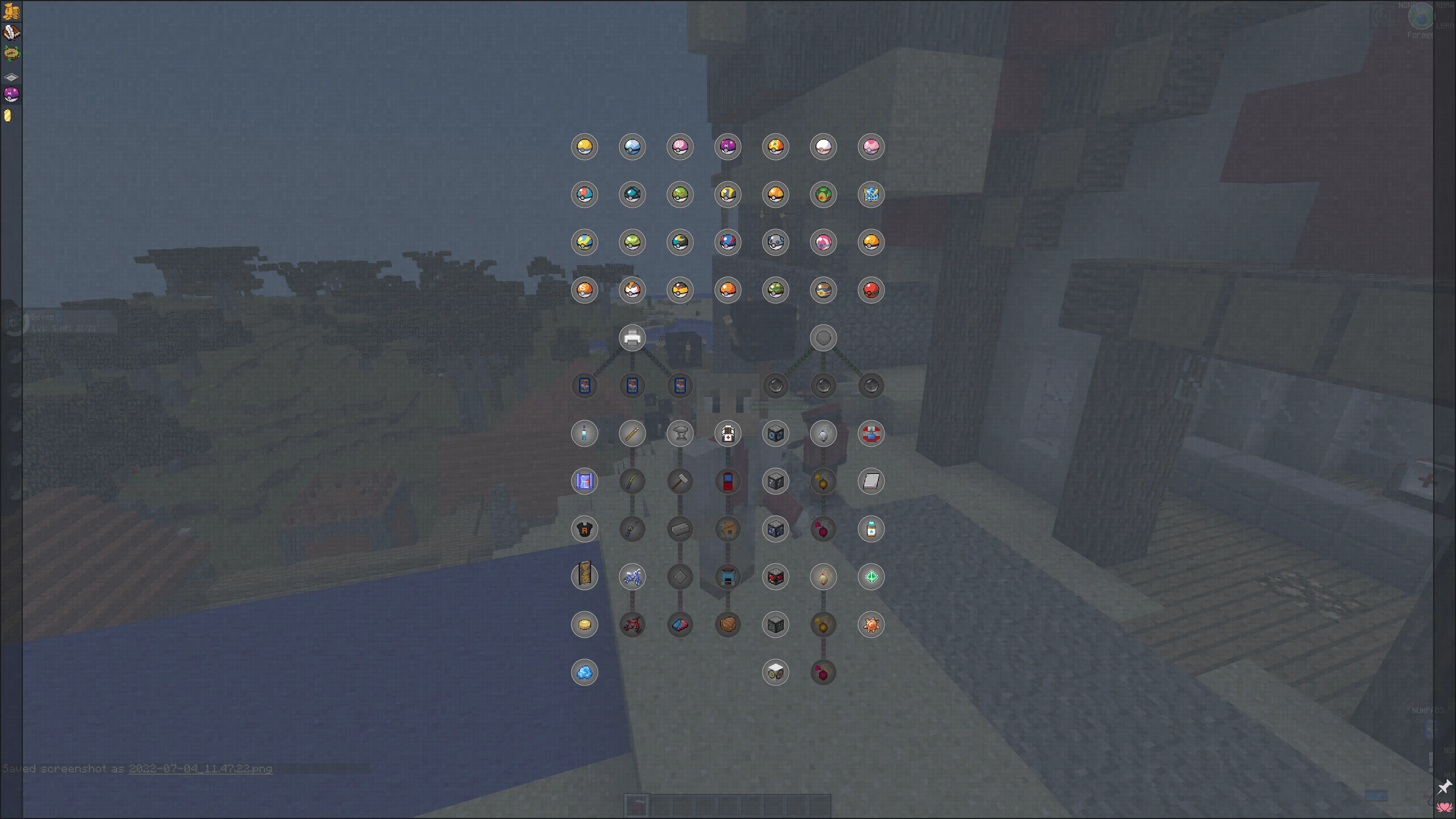 Draculacraft Pokemon Season 1 — скриншот 1 (Модпаки, Minecraft)