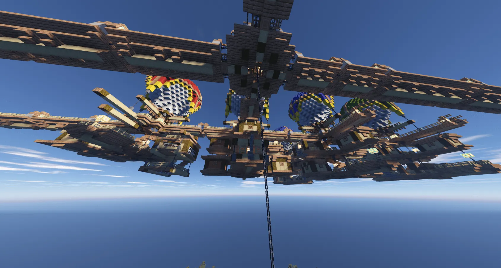 Skysprawl, Дата-паки, Minecraft