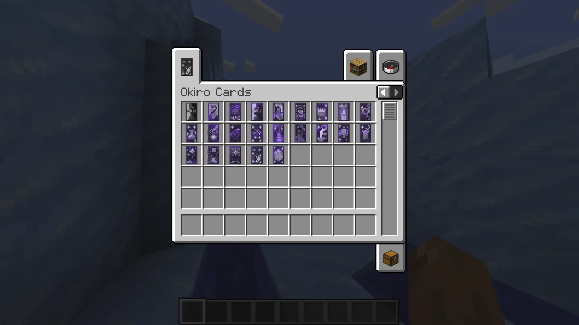 Okiro Tarot Cards — скриншот 2 (Моды, Minecraft)