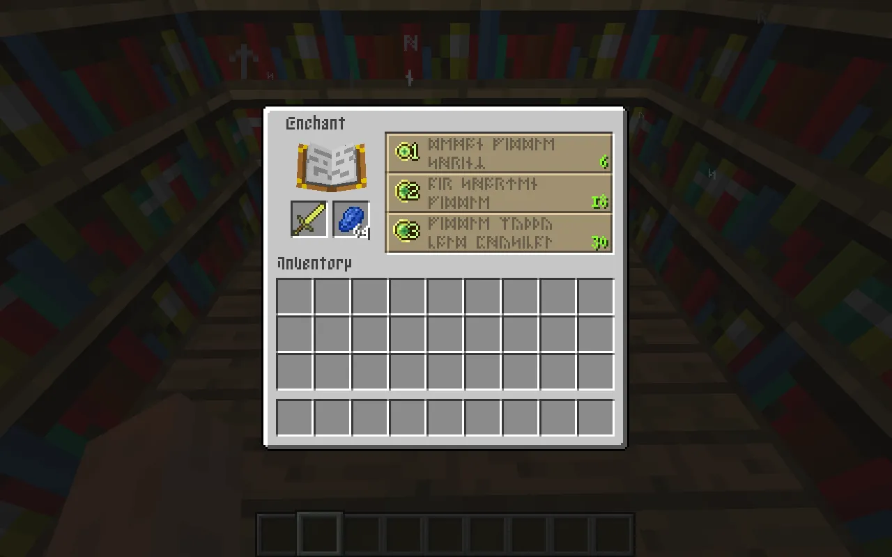 Craft Blackletter—Font — скриншот 1 (Текстуры, Minecraft)
