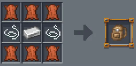 Backpacked leather recipe — скриншот 2 (Текстуры, Minecraft)