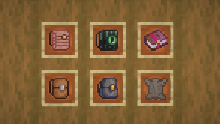 Simple Anzhi's Backpacks — скриншот 5 (Моды, Minecraft)