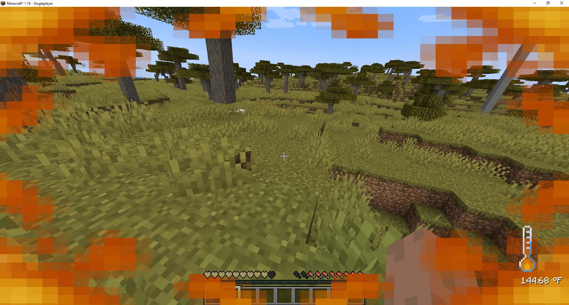 Biomes Temperature (Fabric) — скриншот 2 (Моды, Minecraft)