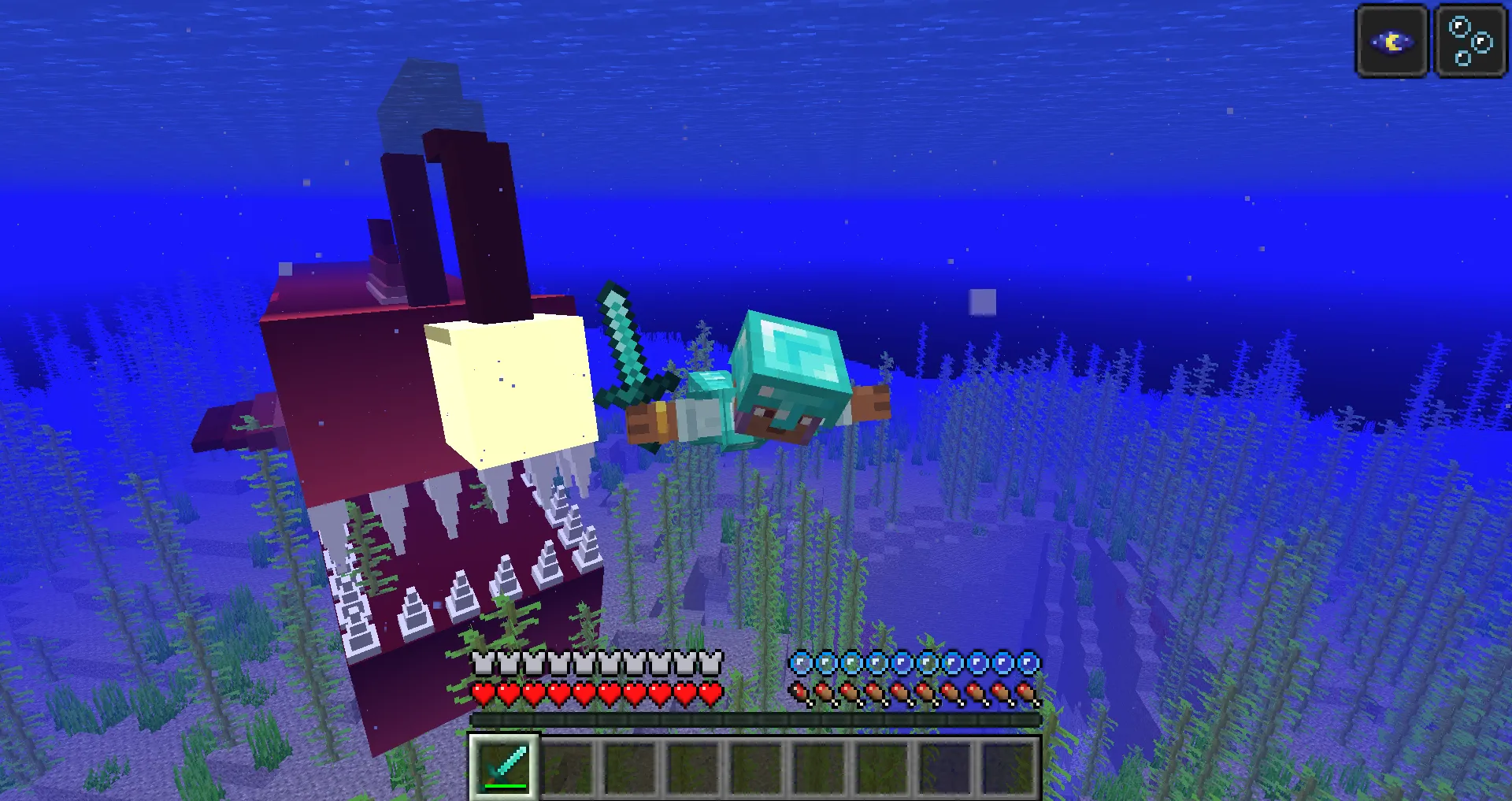 In the depths, Моды, Minecraft