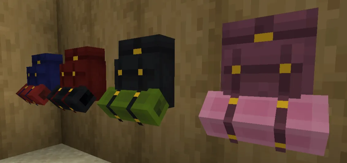 Traveler's Backpack Overhaul — скриншот 1 (Текстуры, Minecraft)