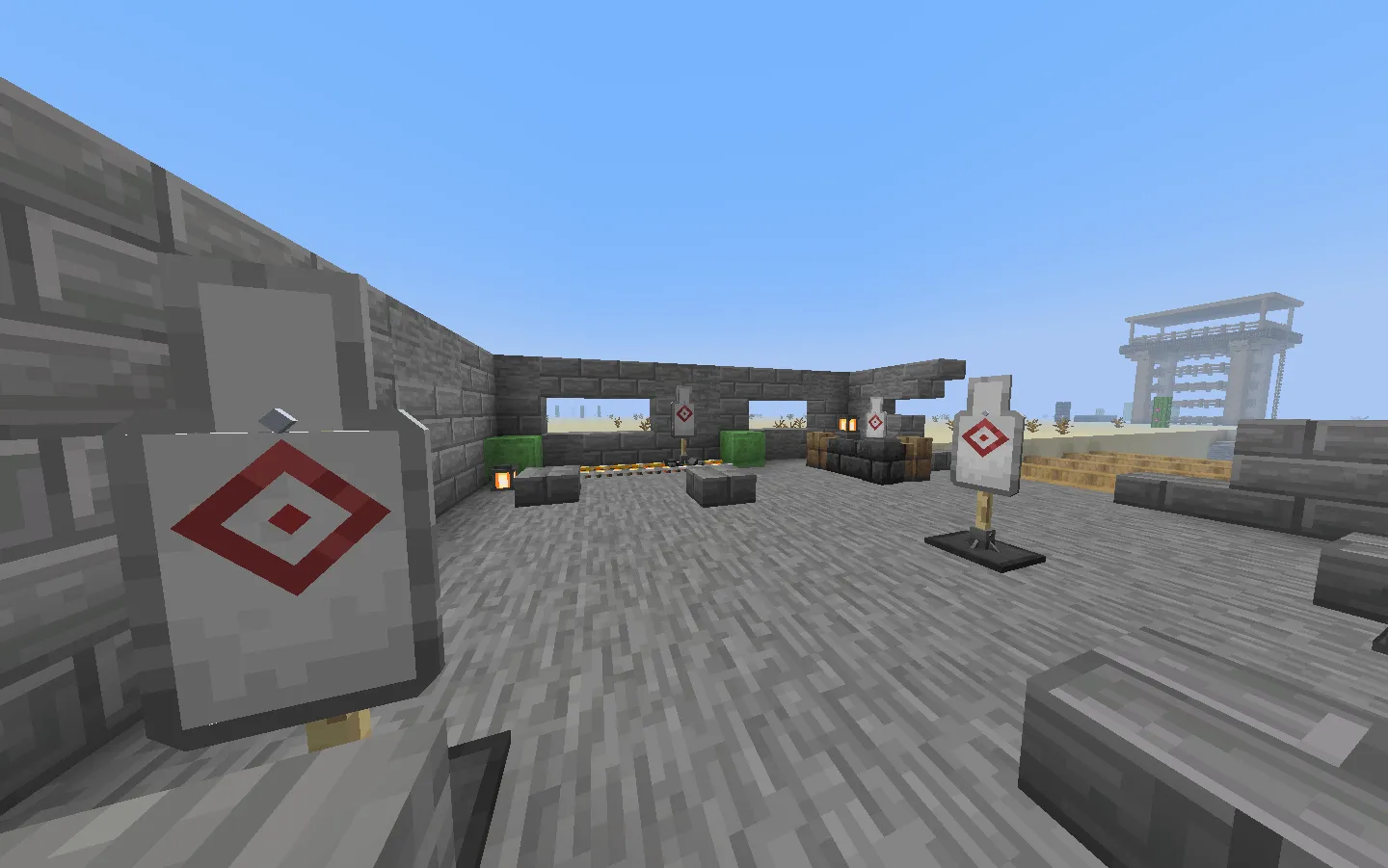 TaCZ Aim Trainer ZERO, Карты, Minecraft