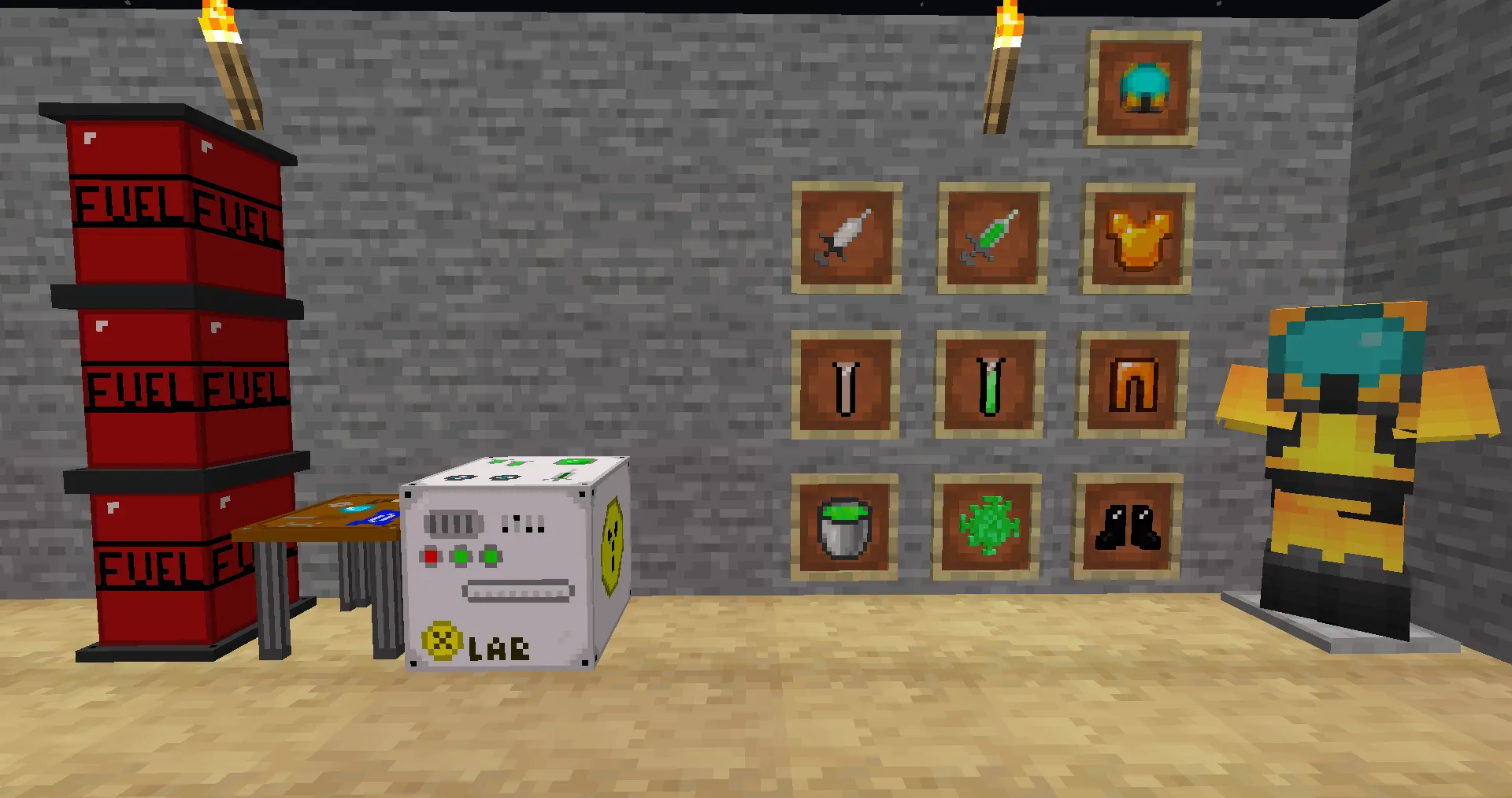 Global Truble: Radiant, Моды, Minecraft