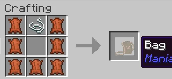 Maniacal Bag — скриншот 2 (Моды, Minecraft)