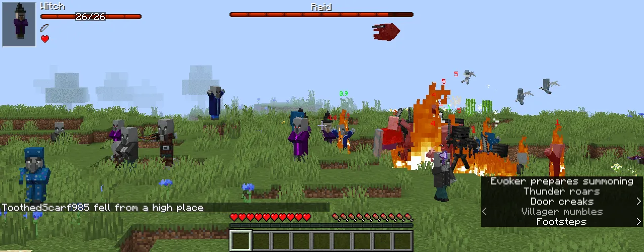 ToothedScarf's Mobs — скриншот 1 (Моды, Minecraft)