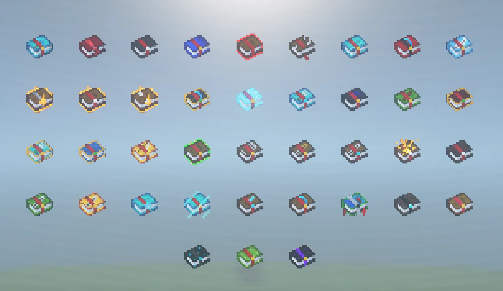 Ancestral Books, Текстуры, Minecraft