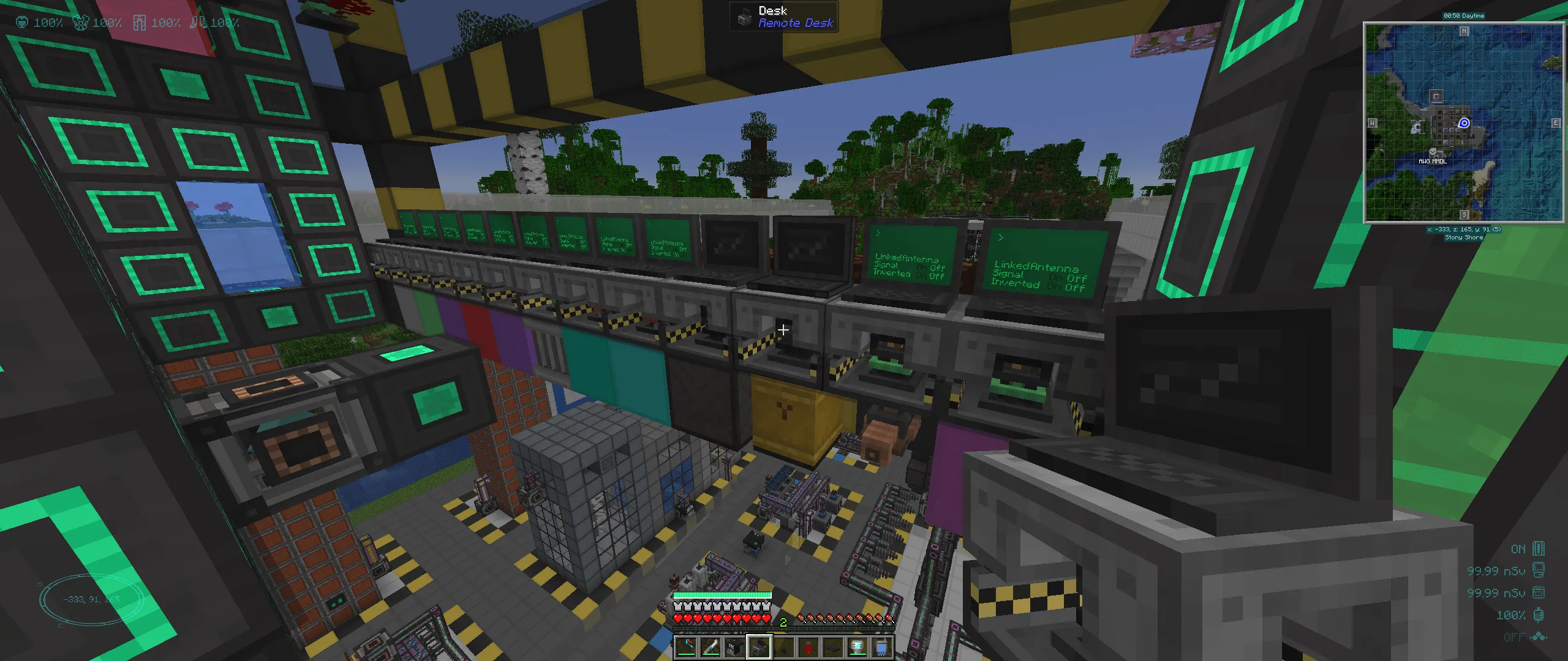 Mekanism Redstone Remote Desk — скриншот 8 (Моды, Minecraft)