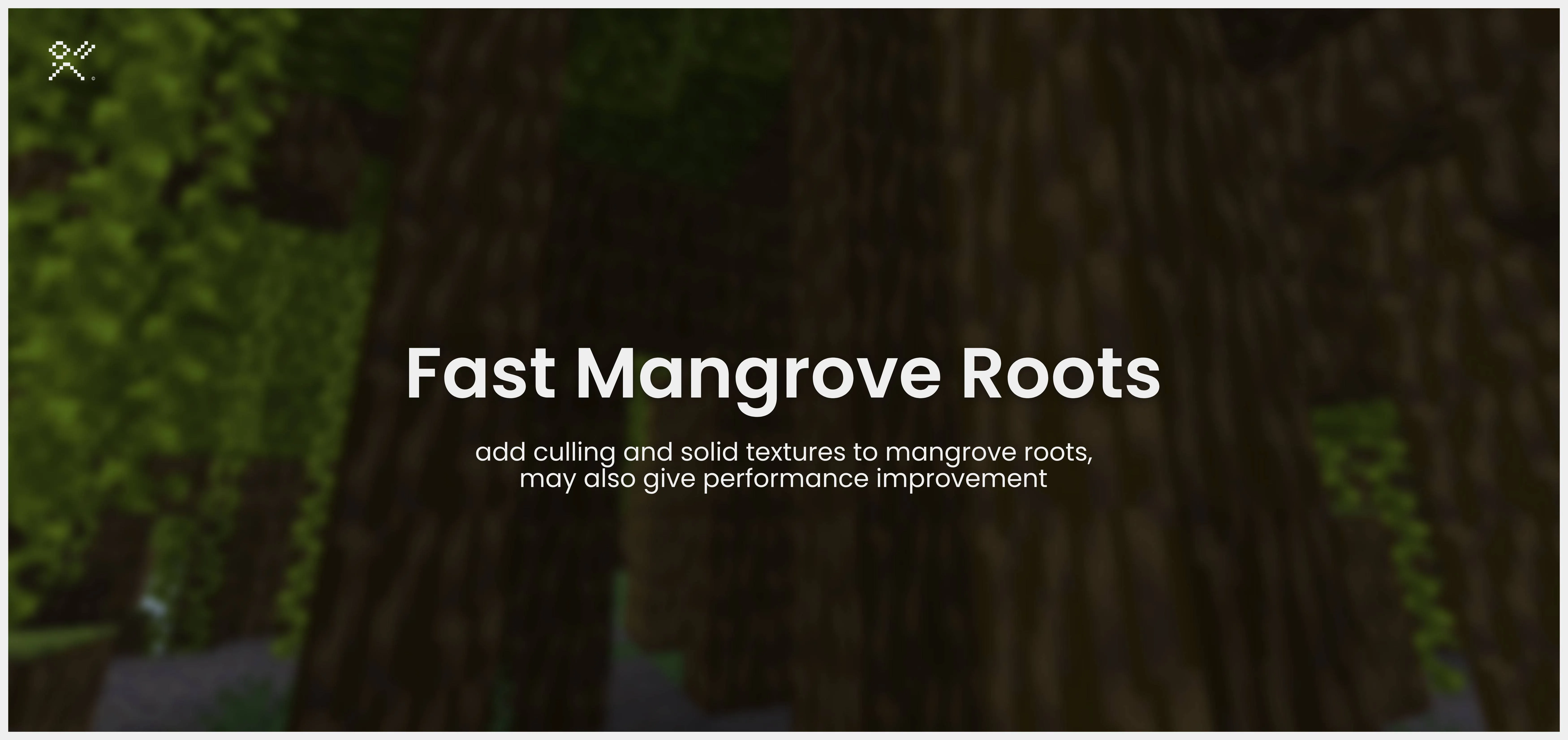 SKT - Fast Mangrove Roots — скриншот 1 (Текстуры, Minecraft)