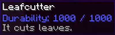 Leafcutter, Моды, Minecraft