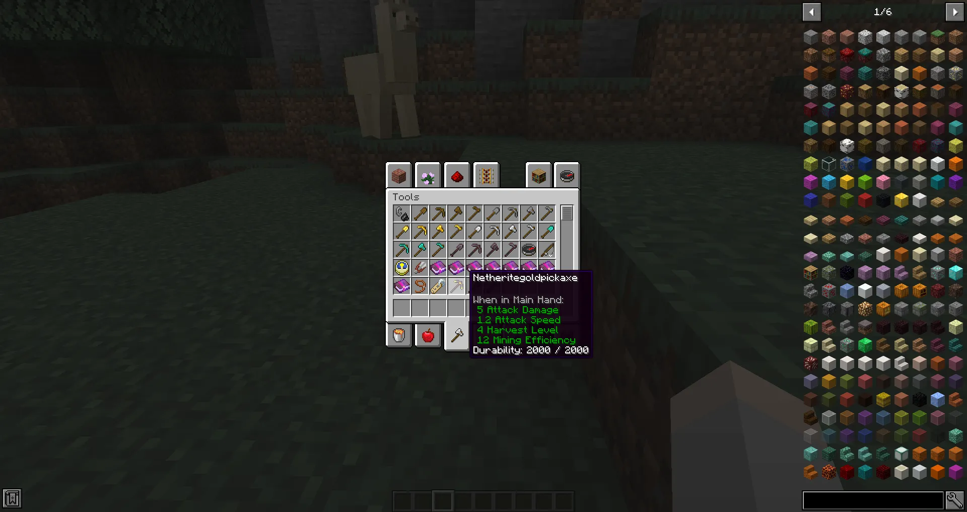 Golden Netherite Tools — скриншот 6 (Моды, Minecraft)