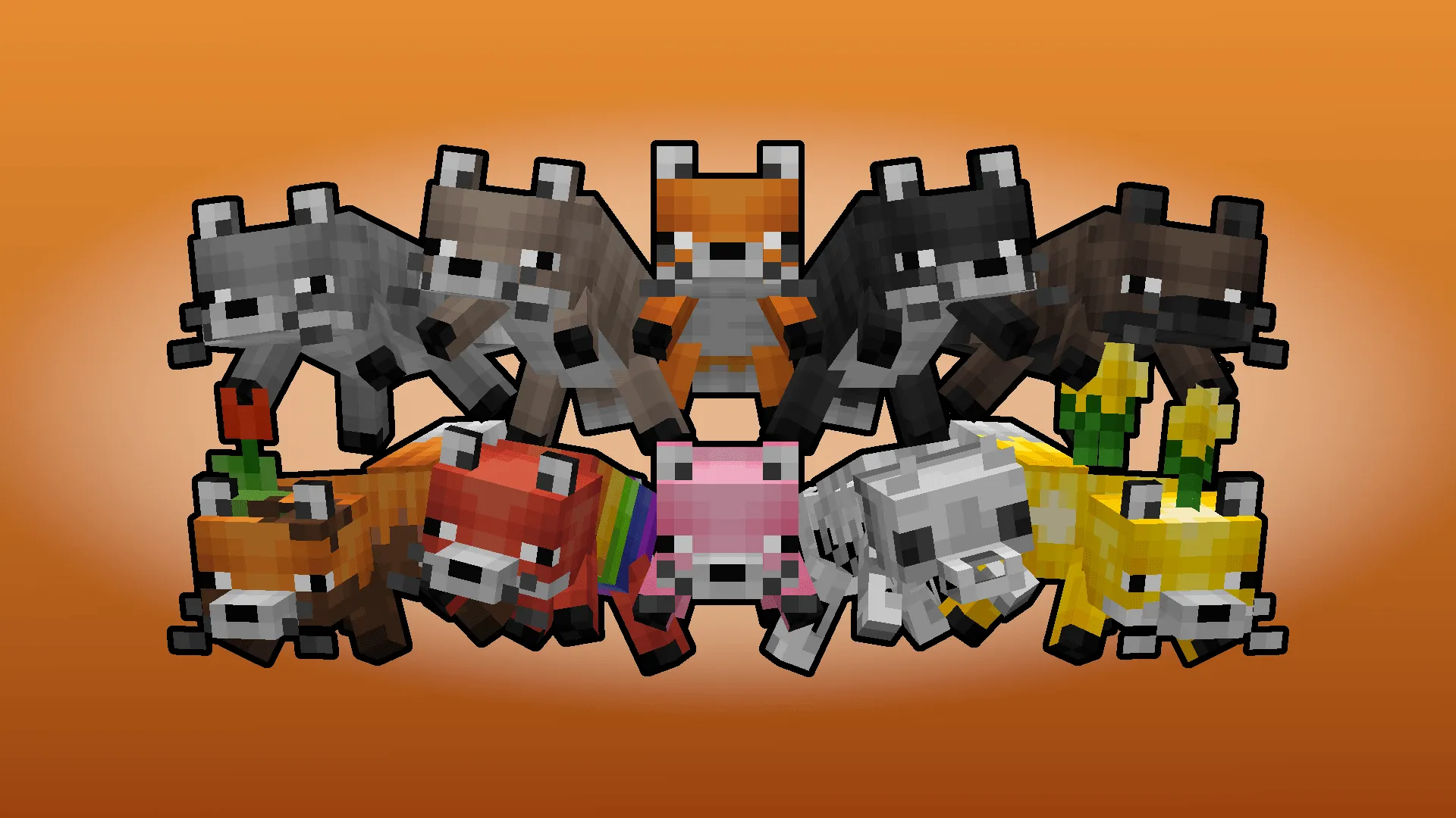 Assorted Foxes — скриншот 2 (Текстуры, Minecraft)