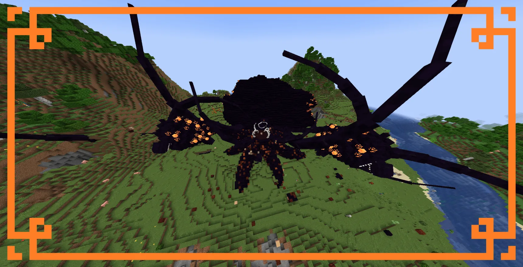 Cracker Exo Storm (wither storm halloween ver) — скриншот 10 (Текстуры, Minecraft)