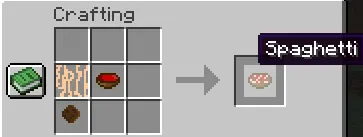 EasySpaghetti, Моды, Minecraft