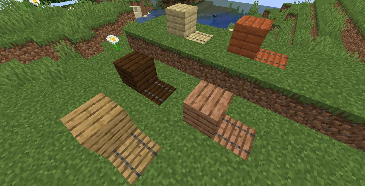 Matching Trapdoors — скриншот 1 (Текстуры, Minecraft)