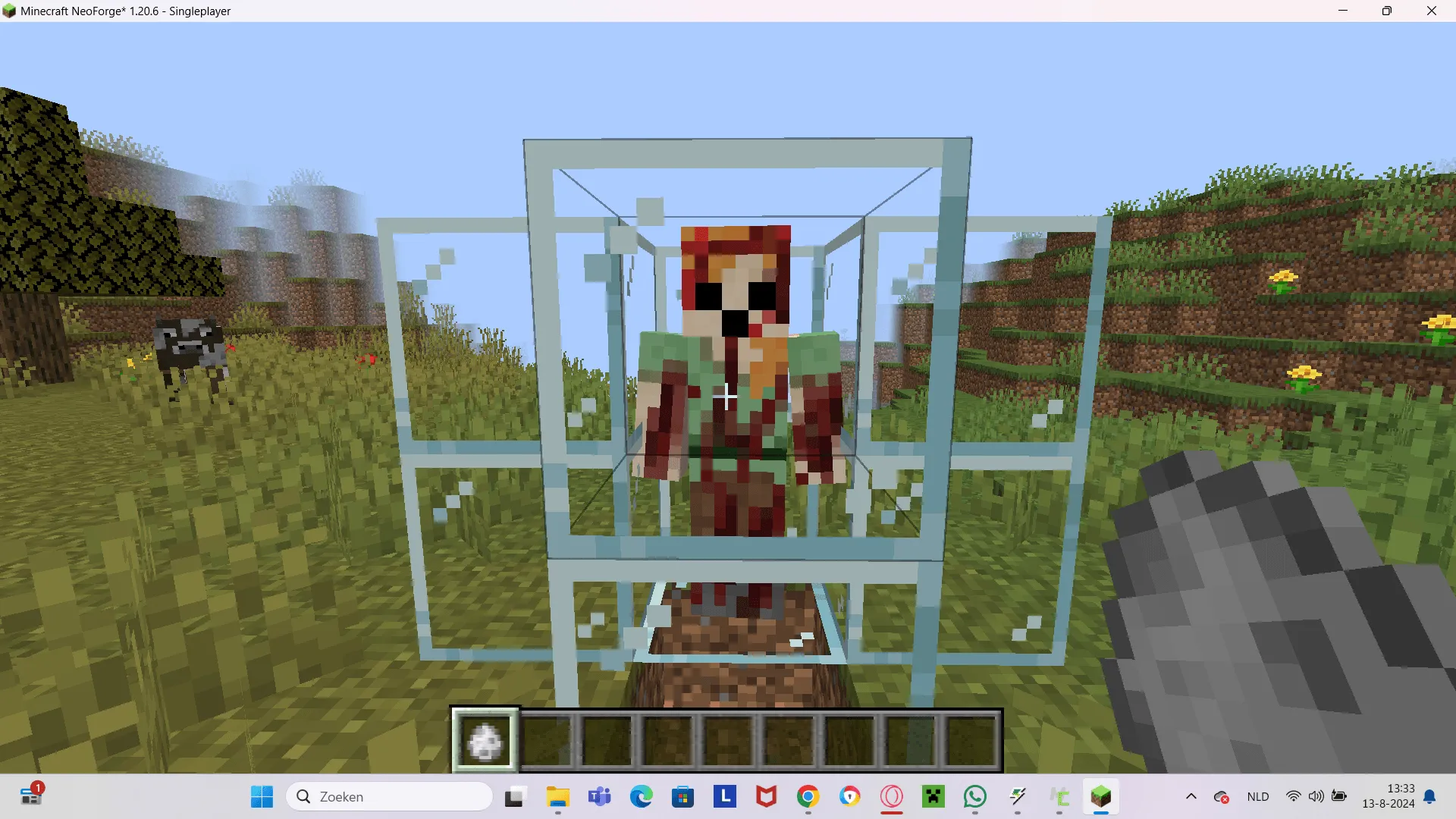 the weapons and custom mobs canceled and about to be remade, Моды, Minecraft