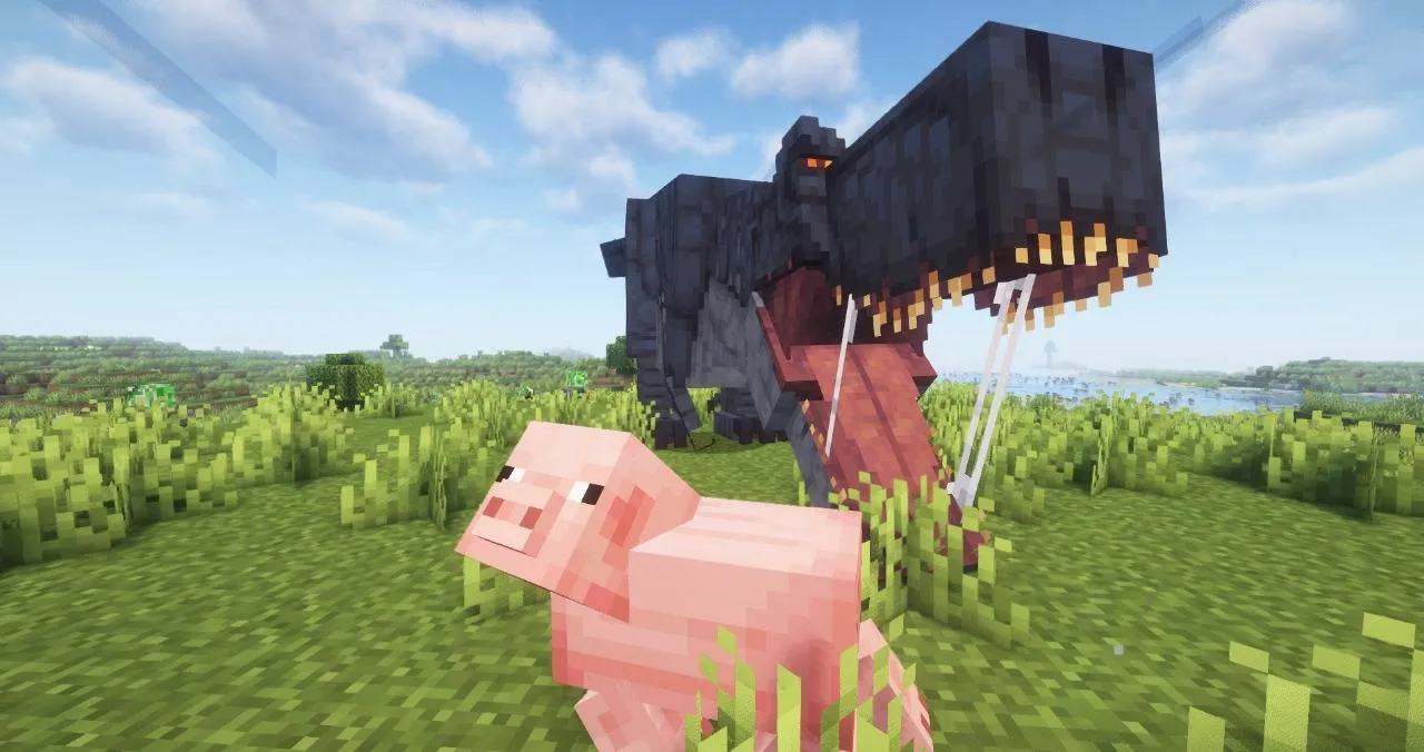 HF Jurassic — скриншот 3 (Модпаки, Minecraft)
