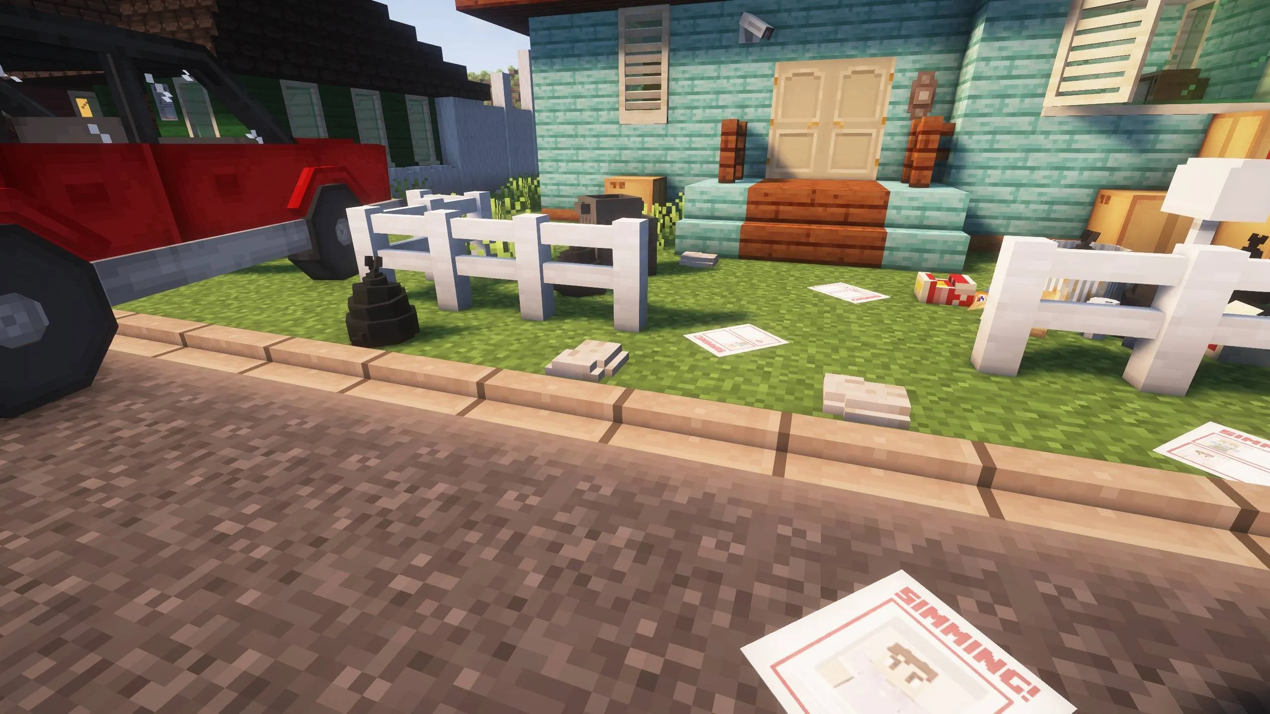 Hello there, Neighbor — скриншот 8 (Модпаки, Minecraft)