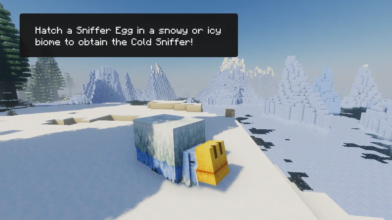 Sniffer Reimagined — скриншот 4 (Моды, Minecraft)
