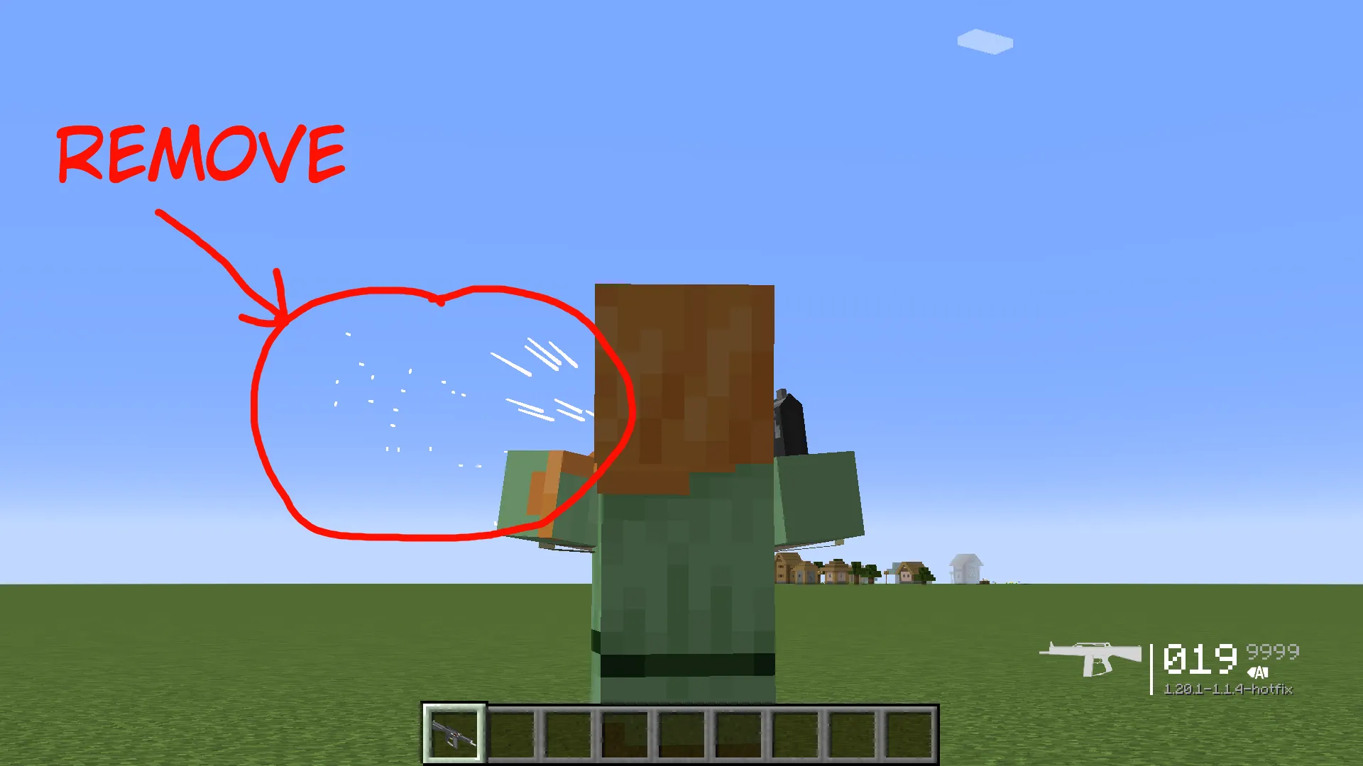 Tracer bullet remove(TACZ), Текстуры, Minecraft