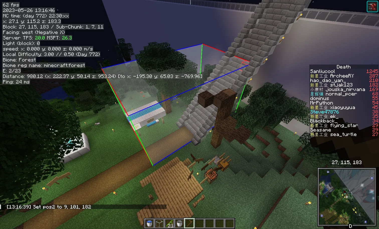 Enclosure, Моды, Minecraft