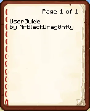 UserGuide — скриншот 1 (Плагины, Minecraft)