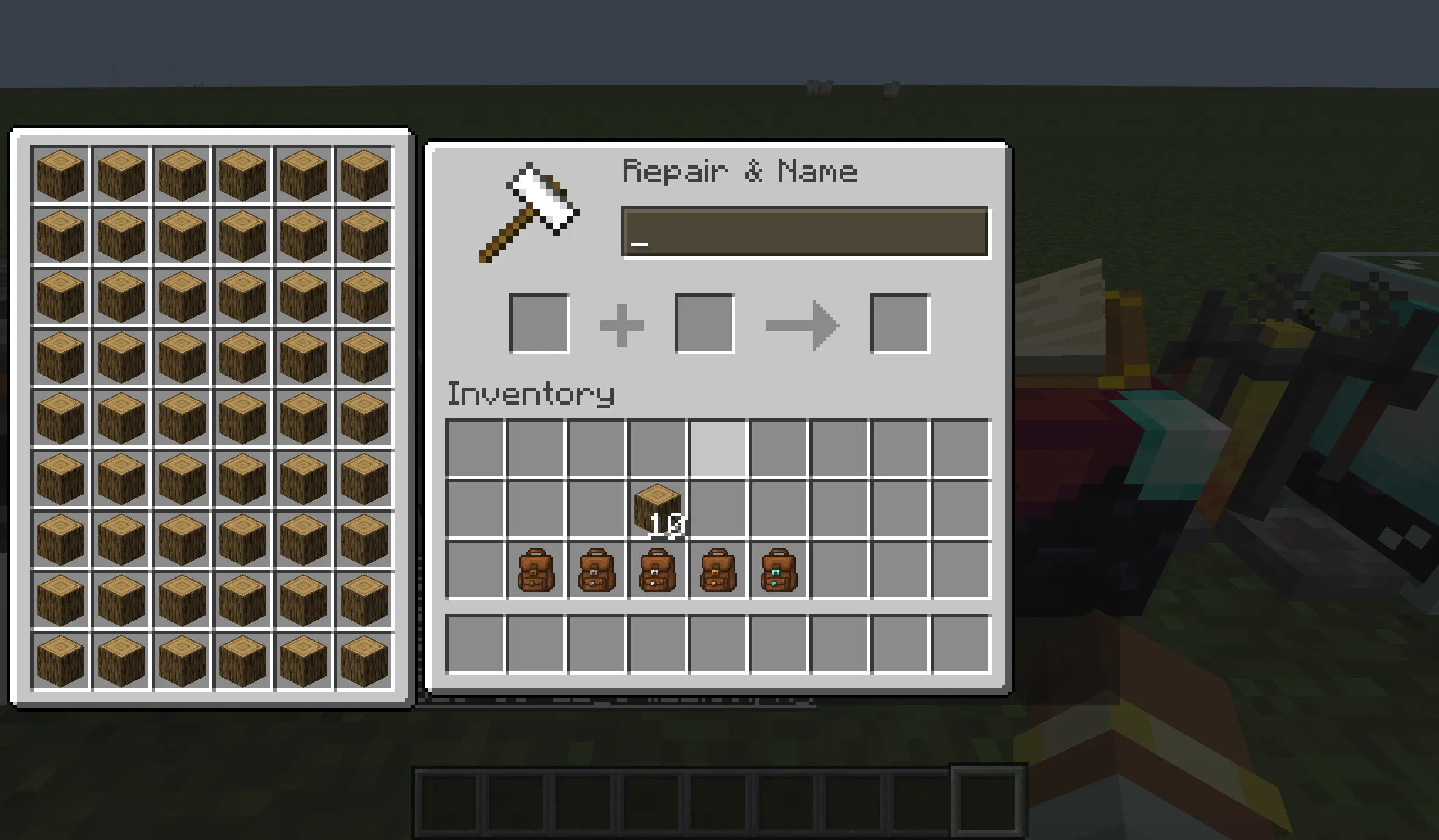 yyzsbackpack, Моды, Minecraft