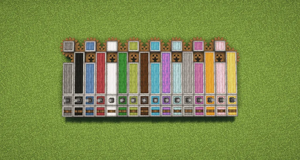 Create: Colored Casing — скриншот 1 (Моды, Minecraft)